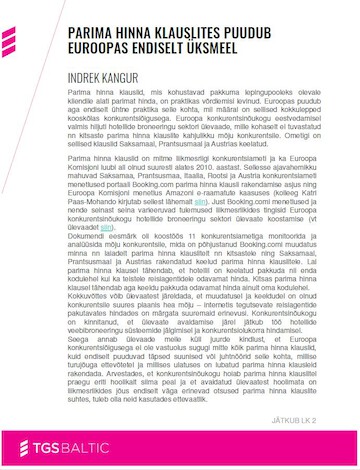 Still no consensus on price parity clauses in Europe