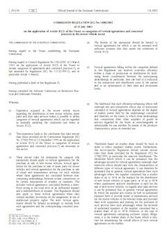 Regulation 1400/2002