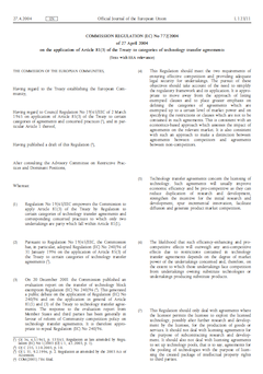 Regulation 772/2004