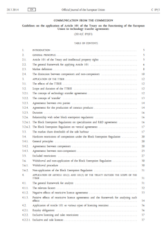 Technology Transfer Guidelines