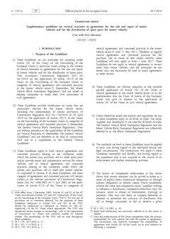 Supplementary Guidelines