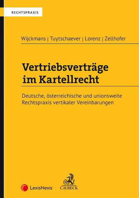 The Distribution Law Center presents the Austrian and German book "Vertriebsverträge im Kartellrecht”