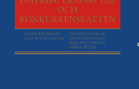The Distribution Law Center presents the Swedish book "Distributionsavtal och konkurrensrätten"