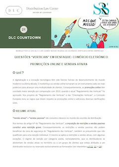 Distribution Law Center Countdown XXI - E-commerce (Online promotions and active sales)