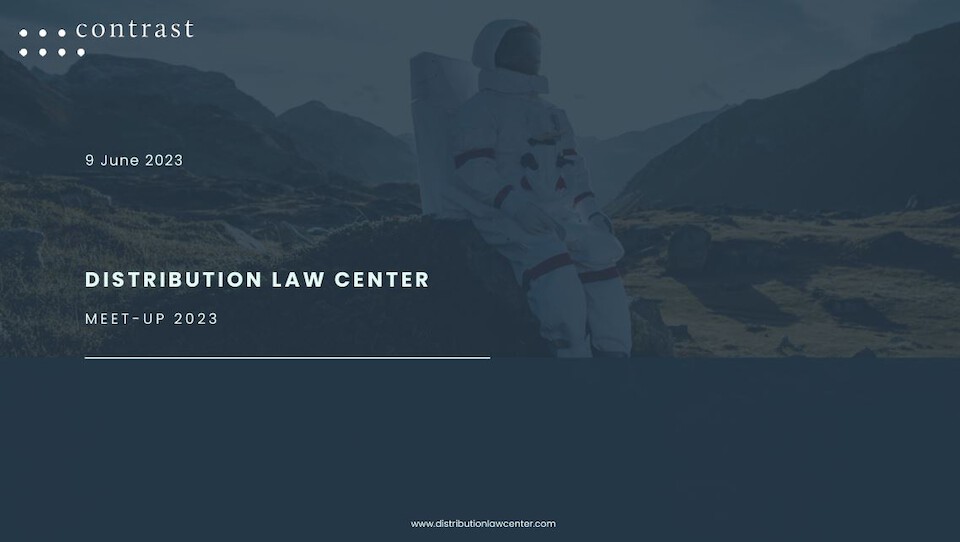 PowerPoint Distribution Law Center meet-up 2023