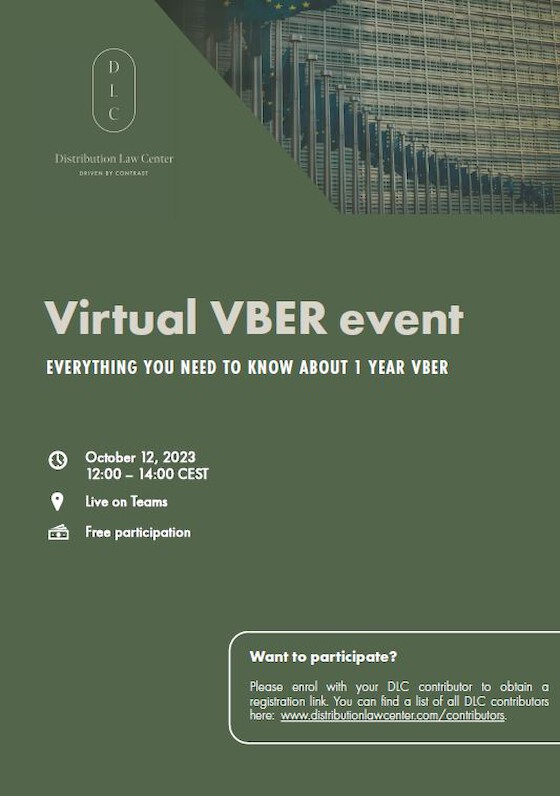 Virtual VBER Event - Everything you need to know about 1 year VBER