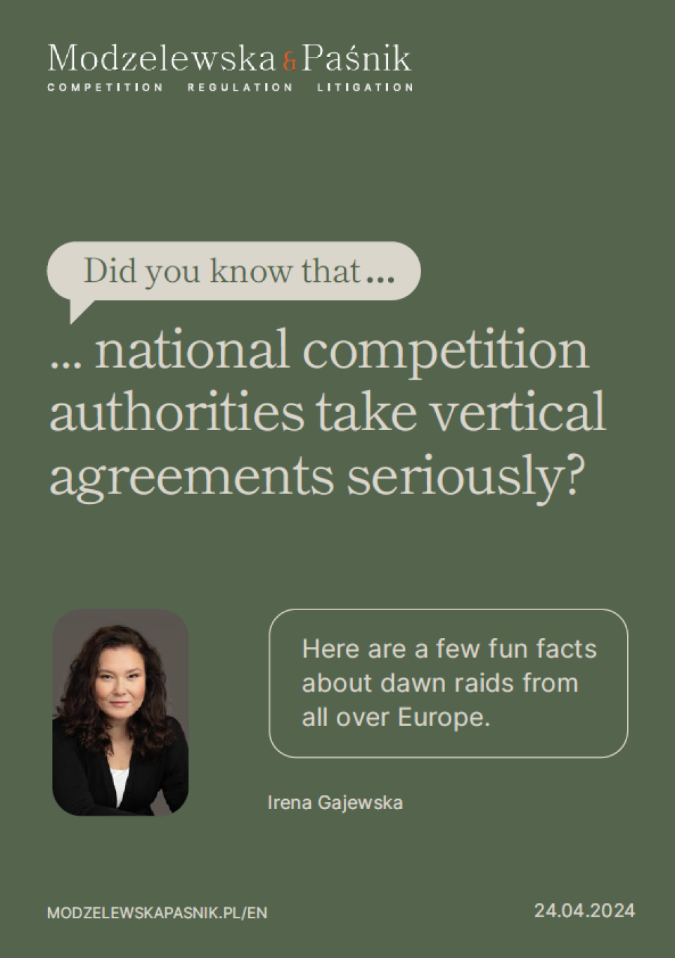 Did you know that national competition authorities take vertical agreements seriously?