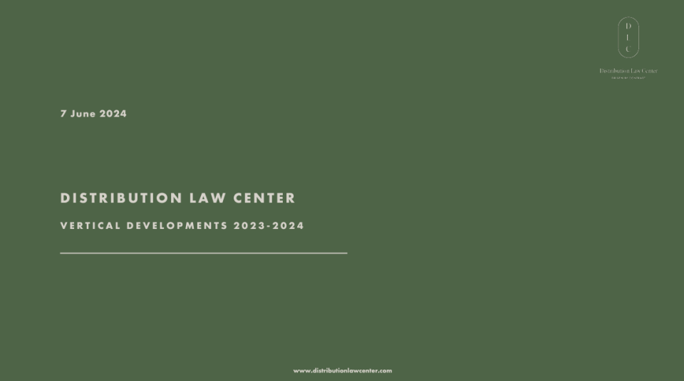 PowerPoint Distribution Law Center Meet-up 2024