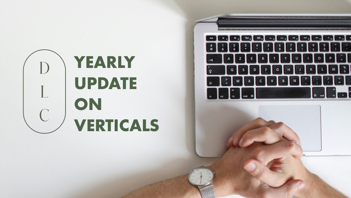 Yearly update on verticals