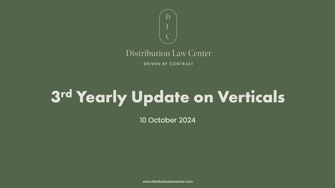 Yearly Update on Verticals 2024 - Thank you!