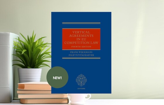 New edition of Vertical Agreements in EU Competition Law available now!