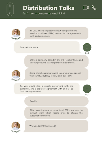 Distribution Talks #5: Fulfilment contracts