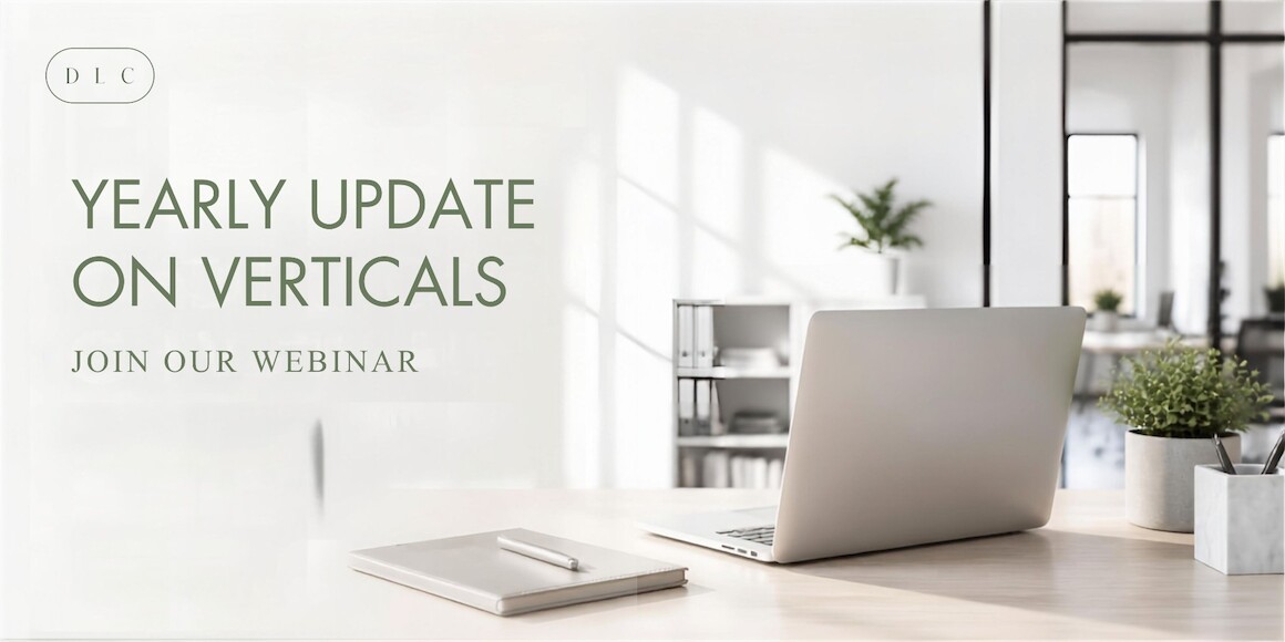 Yearly Update on Verticals on 8 October 2026 - Save-the-date